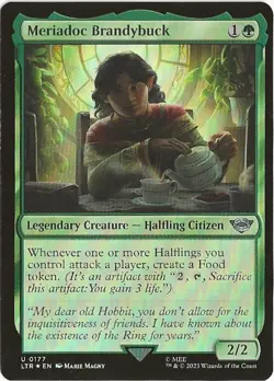 Meriadoc Brandybuck 177 Uncommon MTG Lord of the Rings Tales Middle Earth NM/M - Image 1