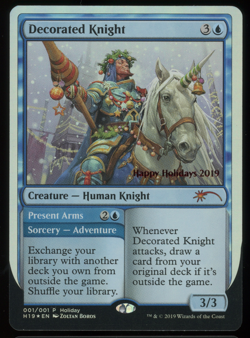 Decorated Knight - FOIL - MTG Special Occasions: Happy Holidays - RareCo - Image 1