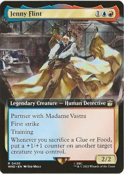 Jenny Flint 0420 Rare MTG Universes Beyond: Doctor Who NM/M BBC - Image 1