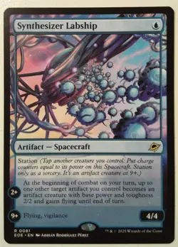 Synthesizer Labship *Rare* Magic MtG x1 Edge of Eternities - Image 1