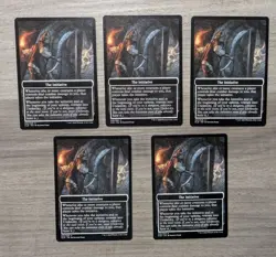 MTG Magic Set of 5 The Initiative / Undercity Token Baldur's Gate CLB - Image 1