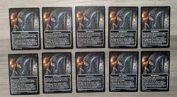MTG Magic Set of 10 The Initiative Undercity Token Baldur's Gate CLB - Image 1
