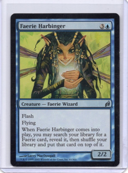 Faerie Harbinger 61/312 MTG LP Lorwyn Rare Tribal Rogue - Image 1