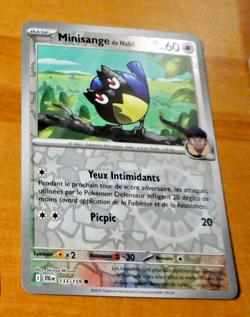 POKEMON AVENTURES ENSEMBLES CARD REVERSE HOLO CARTE 133/159 JTG FR EV09 MINT - Image 1