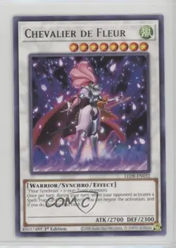 Chevalier De Fleur 1st Ed. YuGiOh Legendary Duelists: Synchro Storm 13lr - Image 1
