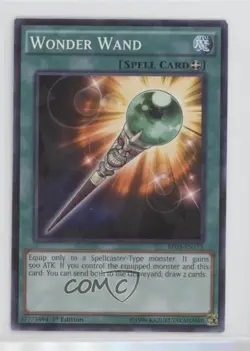 Wonder Wand 1st Ed. Shatterfoil Rares YuGiOh Battle Pack 3: Monster League 0fi2 - Image 1
