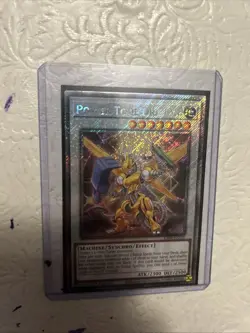 Yugioh! TCG - Power Tool Dragon - Platinum Secret Rare - RA04-EN135 - Stampede - Image 4