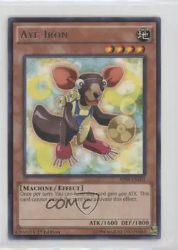 Aye-Iron 1st Ed. YuGiOh Battle Pack 3: Monster League #BP03-EN103 0yj1 - Image 1