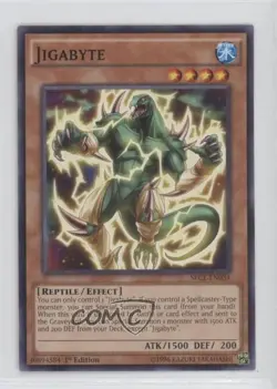 Jigabyte 1st Ed. YuGiOh The Secrets of Eternity #SECE-EN034 0pl9 - Image 1