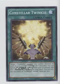 Constellar Twinkle 1st Ed. YuGiOh The Secrets of Eternity #SECE-EN055 1m8 - Image 1