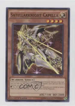 Satellarknight Capella 1st Ed. YuGiOh The Secrets of Eternity #SECE-EN024 1m8 - Image 1