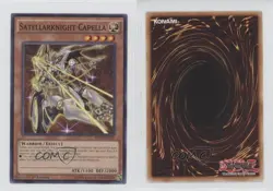 Satellarknight Capella 1st Ed. YuGiOh The Secrets of Eternity #SECE-EN024 1m8 - Image 3