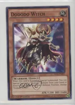 Dododo Witch 1st Ed. YuGiOh The Secrets of Eternity #SECE-EN091 1m8 - Image 1