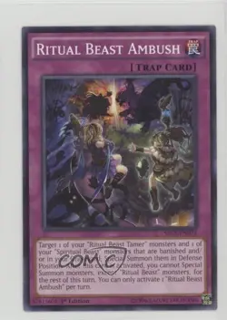Ritual Beast Ambush 1st Ed. YuGiOh The Secrets of Eternity #SECE-EN074 1m8 - Image 1