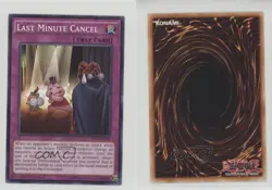 Last Minute Cancel 1st Ed. YuGiOh The Secrets of Eternity #SECE-EN069 1m8 - Image 3