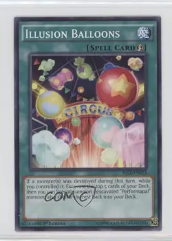 Illusion Balloons 1st Ed. YuGiOh The Secrets of Eternity #SECE-EN053 1m8 - Image 1