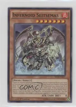 Infernoid Seitsemas 1st Ed. YuGiOh The Secrets of Eternity #SECE-EN017 0yj1 - Image 1
