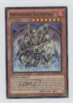Infernoid Seitsemas 1st Ed. YuGiOh The Secrets of Eternity #SECE-EN017 1m8 - Image 1