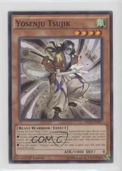 Yosenju Tsujik 1st Ed. YuGiOh The Secrets of Eternity #SECE-EN027 0yj1 - Image 1