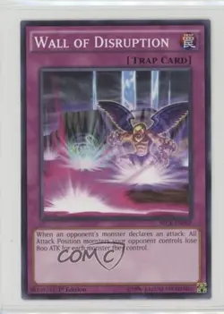 Wall of Disruption 1st Ed. YuGiOh The Secrets Eternity #SECE-EN068 1m8 - Image 1