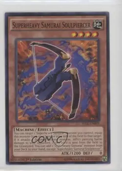 Superheavy Samurai Soulpiercer 1st Ed. YuGiOh The Secrets of Eternity 0yj1 - Image 1