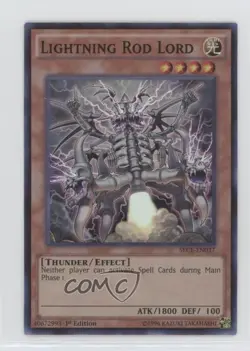 Lighting Rod Lord 1st Ed. YuGiOh The Secrets of Eternity #SECE-EN037 0l2 - Image 1