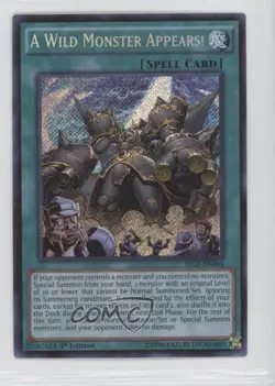 A Wild Monster Appears! 1st Ed. YuGiOh The Secrets of Eternity #SECE-EN064 6ja - Image 1