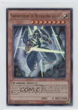 Swordsman of Revealing Light 1st Ed. YuGiOh The Secrets Eternity #SECE-EN095 6ja - Image 1