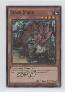 Black Stego 1st Ed. YuGiOh Battle Pack 3: Monster League #BP03-EN025 0l2 - Image 1