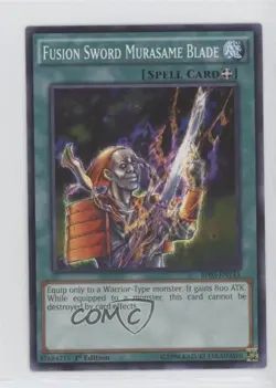 Fusion Sword Murasame Blade 1st Ed. YuGiOh Battle Pack 3: Monster League 0ms5 - Image 1