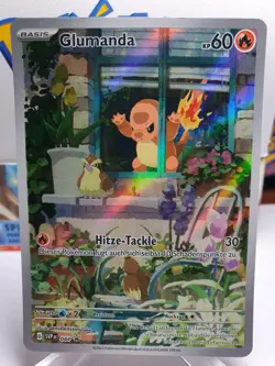 Pokemon Karte Glumanda | SVP DE 044 | NM | Obsidianflammen | Promo - Image 1