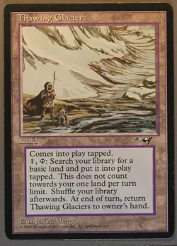 Thawing Glaciers - MTG - Alliances - Magic: The Gathering - Image 1
