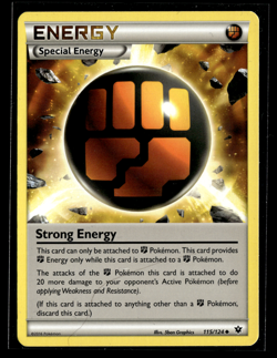 Strong Energy - 115/124 - Uncommon LP/NM, English Pokemon XY Fates Collide - Image 1