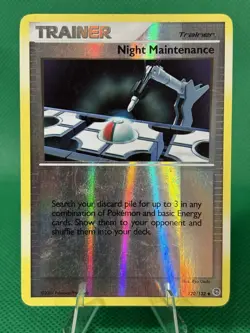 Night Maintenance - 120/132 - Common - Reverse Holo, English Pokemon Secret - Image 1