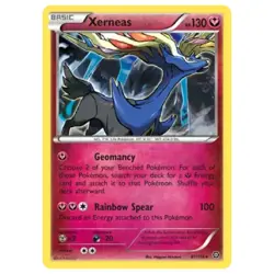 Xerneas 81/114 - Holo Rare - XY Steam Siege - NM Pokemon TCG Card - Image 1
