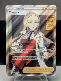 Pokemon Oleana 191/192 Sword & Shield: Rebel Clash Full Art Trainer - Image 1