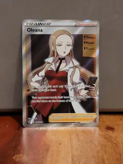 Pokemon Oleana 191/192 Sword & Shield: Rebel Clash Full Art Trainer - Image 1