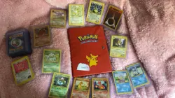 vintage pokemon card collection binder lot - Image 1