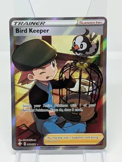 Bird Keeper 066/072 Ultra Rare Shining Fates Pokemon Card | NM - Image 1