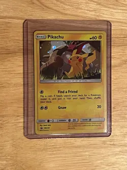 Pikachu - SM234 - Black Star Holo Rare Promo TCG - Pokemon Card - NM - Image 1
