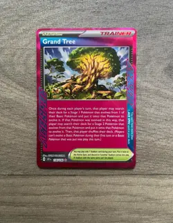 Grand Tree 136/142 Stellar Crown ACE SPEC Holo Rare Pokemon Card Near Mint - Image 1