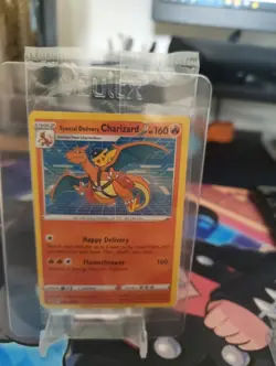 Special Delivery Charizard SWSH075 -UK Pokemon Center Exclusive Promo TCG SEALED - Image 1