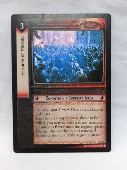 Legions Of Morgul LOTR Card Game Return Of The King Rare 7R283 - Image 1