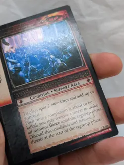 Legions Of Morgul LOTR Card Game Return Of The King Rare 7R283 - Image 4