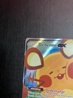 Dedenne GX 195a/214 NM+ Alternate Art Promo Full Art Pokemon TCG Card Lot x2 - Image 3
