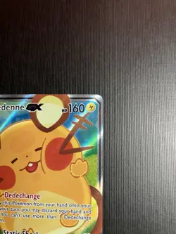 Dedenne GX 195a/214 NM+ Alternate Art Promo Full Art Pokemon TCG Card Lot x2 - Image 4