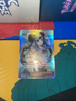 Rosa Full Art Holo Card 236/236 Sm-Cosmic Eclipse NM Condition English - Image 4