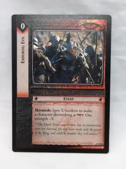 Enduring Evil LOTR Card Game Rare 1R246 - Image 1