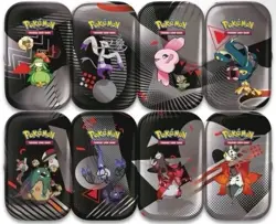 Pokemon Black Bolt & White Flare Unova Mini Tin - Set of 8 - Sealed Brand New - Image 1