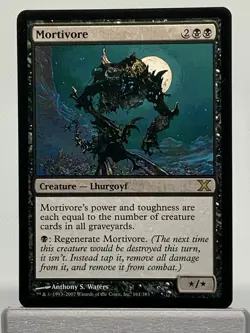 MTG Mortivore - NM 10th Edition 178/383 - MAGIC: THE GATHERING - Image 1